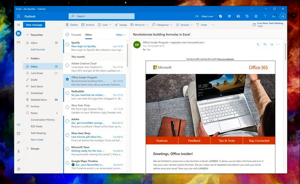 Как установить outlook на windows 10